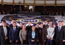 ENCABEZAN CLARA BRUGADA Y BERTHA ALCALDE CEREMONIA DE GRADUACIÓN DE 300 NUEVOS AGENTES DE INVESTIGACIÓN DE LA FGJCDMX