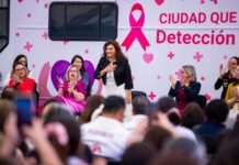 CON LA CAMPAÑA “TÓMATELO A PECHO, HAZTE UNA MASTOGRAFÍA”, CLARA BRUGADA CONVOCA A MUJERES A REALIZARSE ESTE ESTUDIO Y LA AUTOEXPLORACIÓN