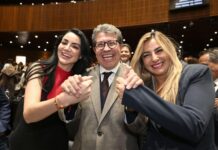 VICECOORDINADORA GABRIELA JIMÉNEZ ACLARA QUE LOS HECHOS OCURRIDOS TRAS LA COMPARECENCIA DE OMAR GARCÍA HARFUCH RESPONDIERON A UN PROTOCOLO INSTITUCIONAL