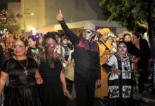 Las calles de Oaxaca se llenan de vida con la Gran Comparsa del Día de Muertos