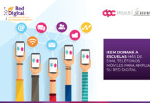 IEEM DONARÁ A ESCUELAS MÁS DE 5 MIL TELÉFONOS MÓVILES PARA AMPLIAR SU RED DIGITAL