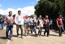 Luego de casi 9 años, Salomón Jara encabeza el retorno de 63 familias de Guadalupe Victoria, víctimas de desplazamiento forzado interno