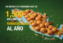 Se consumen más de 1,500 millones de hamburguesas en un año