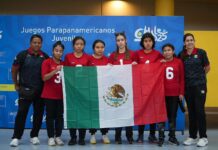 Consiguen oaxaqueñas medalla de bronce en golbol en los Juegos Parapanamericanos Juveniles Chile 2025