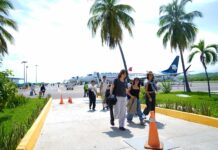 Crece 4.56% tráfico aéreo de los cuatro aeropuertos de Oaxaca de enero a octubre 2025