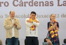 RESPALDO POPULAR A SHEINBAUM CONTRASTA CON LA OPOSICIÓN QUE SIEMBRA ODIO, AFIRMA GOBERNADOR SALOMÓN JARA