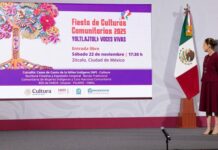 RESIDENTA INVITA A LA FIESTA DE CULTURAS COMUNITARIAS 2025. YOLTLAJTOLI: VOCES VIVAS EL PRÓXIMO 22 DE NOVIEMBRE EN EL ZÓCALO