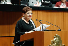 Discurso completo de Ernestina Godoy en el Senado de la República