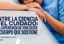 Plática: «Entre la ciencia y el cuidado: una experiencia de vida desde el cuerpo que sostiene»