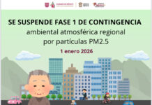 SE SUSPENDE LA CONTINGENCIA AMBIENTAL ATMOSFÉRICA REGIONAL POR PARTÍCULAS PM2.5 EN LA ZONA SURESTE DEL VALLE DE MÉXICO