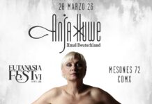 Eutanasia Fest VI presenta a Anja Huwe, voz de Xmal Deutschland, por primera vez en México