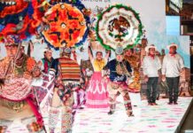Deslumbra Oaxaca con muestra de la Guelaguetza en la Fitur 2026