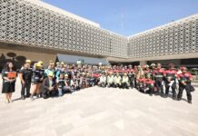 La Cámara de Diputados participó en el Primer Simulacro por sismo en la Ciudad de México 2026