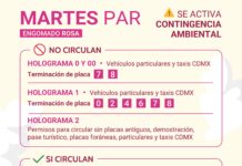SE MANTIENE LA FASE I DE CONTINGENCIA AMBIENTAL ATMOSFÉRICA POR OZONO EN LA ZONA METROPOLITANA DEL VALLE DE MÉXICO