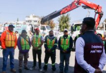 Adolfo Cerqueda entrega maquinaria especializada a ODAPAS Nezahualcóyotl para prevenir inundaciones