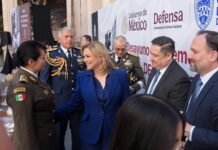Maru Campos conmemora al Ejército Mexicano en su 113 aniversario