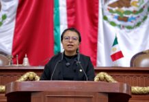 A UNAS HORAS DE QUE EL TREN INTERURBANO INICIE OPERACIONES MÁS DE 100 VIVIENDAS CONTINÚAN CON DAÑOS: LIZ SALGADO