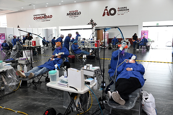 Acerca la UNAM servicios odontológicos a comunidades vulnerables de Álvaro Obregón