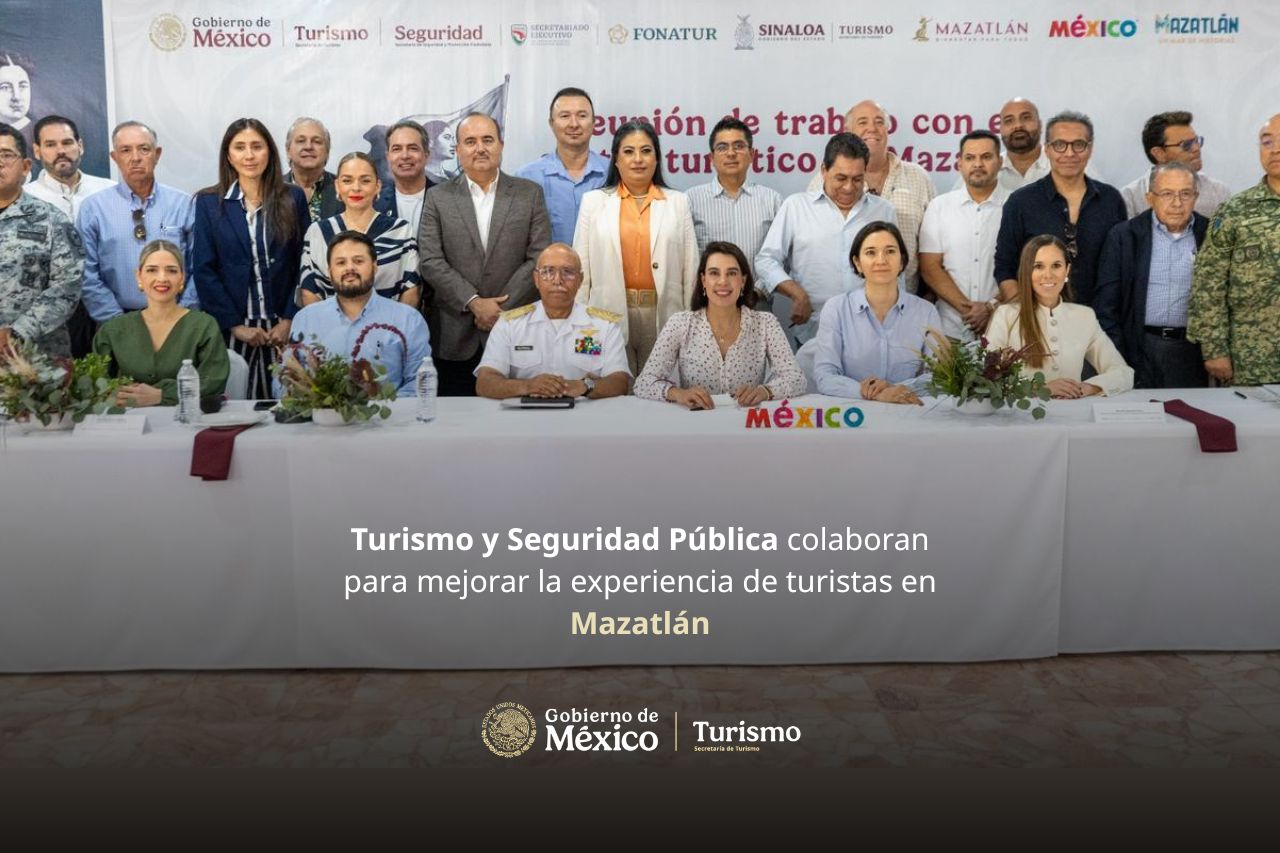 Josefina Rodríguez Zamora reitera compromiso de promoción con Mazatlán, un destino prioritario para el turismo de México