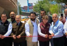 INAUGURA ALCALDE ISAAC MONTOYA Y LA GOBERNADORA DELFINA GÓMEZ LA REHABILITACIÓN CON CONCRETO HIDRÁULICO DE LATERAL DE PERIFÉRICO NORTE