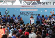 EN EL CABLEBÚS DE IZTAPALAPA, CLARA BRUGADA PONE EN MARCHA EL PROGRAMA “LECTURA EN LAS ALTURAS”, Y AFIRMA: UN LIBRO PUEDE TRANSFORMARNOS