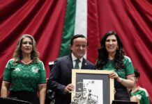 La Cámara de Diputados reconoce al presidente de la FMF por su labor en la organización de la Copa Mundial de la FIFA 2026