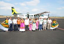 Recibe Istmo de Tehuantepec primer vuelo de la nueva ruta aérea que conecta a Ciudad Ixtepec con el AIFA