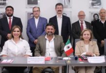 Miriam Saldaña presente en el primer Consejo de Consulta del Agua de de la Ciudad de México.