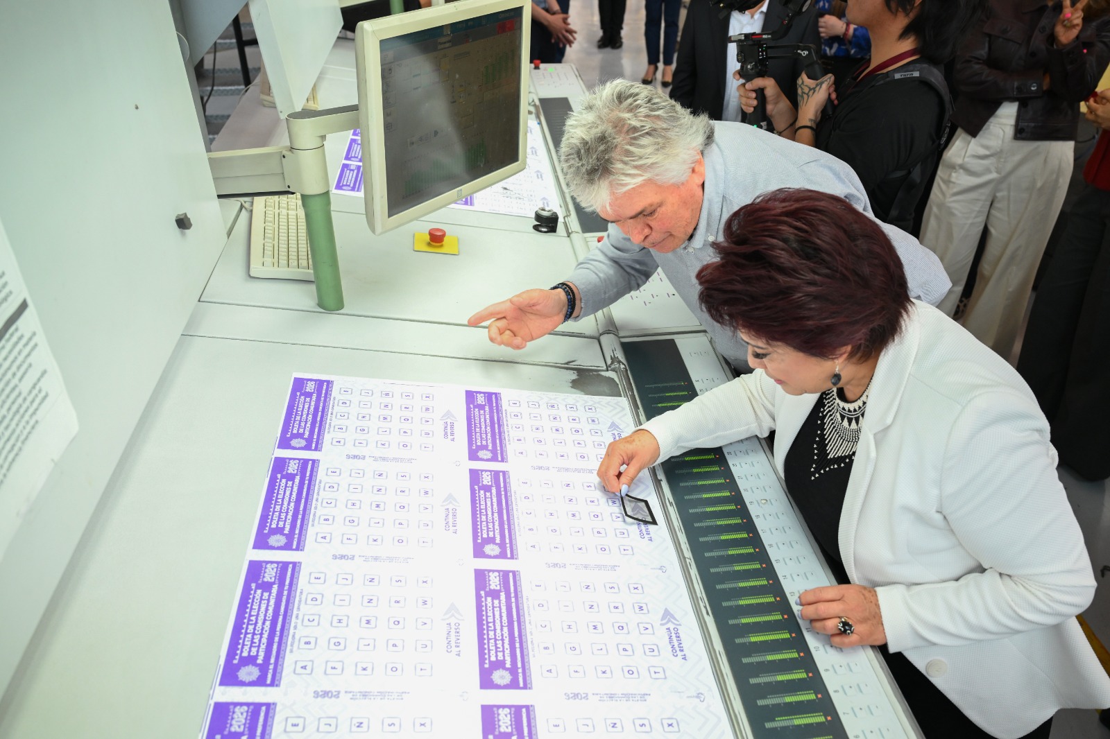 Inicia impresión de más de 5 millones de boletas para la Consulta de Presupuesto Participativo 2026-2027 y Elección de las COPACO