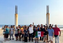 Diputado Pablo Amílcar Sandoval Ballesteros realiza recorrido por colonias y espacios comerciales de Acapulco