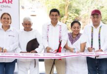 Garantiza Salomón Jara conectividad para la Costa, inaugura puente y carreteras