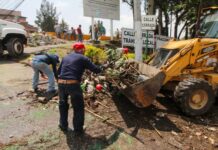 GOBIERNO DE NAUCALPAN ATIENDE DE MANERA INMEDIATA A LA POBLACIÓN POR LLUVIAS INTENSAS