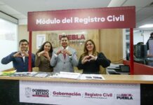 GOBIERNO DEL ESTADO DE PUEBLA ABRE MÓDULO DEL REGISTRO CIVIL EN LA CIUDAD DE MÉXICO