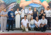 Mundial Social: Baja California Sur obtiene el Guinness World Record por el mural interactivo de futbol más grande del mundo