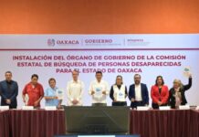 Oaxaca, primer estado del Sur-Sureste en contar con Plan Estatal de Búsqueda de Personas