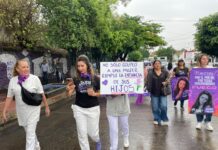 Exigen justicia para Paula; mujeres marchan en Cuernavaca y piden castigo para el agresor