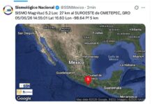 Todo tranquilo tras el temblor