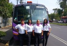 Mujeres de Xochimilco toman el volante para fortalecer la confianza en el transporte público