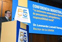 La autonomía universitaria, base para pensar con libertad, formar con calidad y contribuir al desarrollo democrático: Rector Lomelí