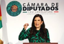 Llama Kenia López Rabadán a reconstruir la relación entre México y EU con un mensaje contundente de legalidad