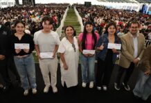Beca a Universitarios para Transporte y más llega a 100 mil Beneficiarios; los estudiantes son sujetos de derecho, aseguro Clara Brugada