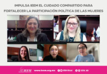 IMPULSA IEEM HERRAMIENTAS DEL SISTEMA DE CUIDADOS PARA FORTALECER LA PARTICIPACIÓN POLÍTICA DE LAS MUJERES
