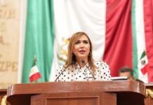 Miriam Saldaña Cháirez diputada del PT, pide justicia ecológica para los ríos de la Ciudad de México