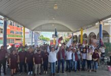 Pablo Amílcar Sandoval Ballesteros sostiene encuentro con ciudadanos de Ometepec