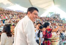 Al ritmo de los sones, jarabes y demás danzas que distinguen al Corazón Cultural de México, culmina con éxito Primer Lunes del Cerro de la Guelaguetza 2026