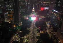 CELEBRAN MÁS DE UN MILLÓN DE PERSONAS TRIUNFO DE MÉXICO ANTE ECUADOR EN LA CAPITAL; SERVIDORES PÚBLICOS GARANTIZARON LOS FESTEJOS Y ACTOS DE EXPRESIÓN PÚBLICA