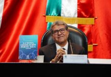 Ricardo Monreal presenta en la Cámara de Diputados su libro “La nueva legislación por el agua”