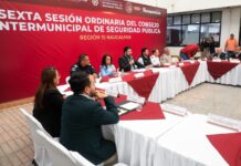 ALCALDE ISAAC MONTOYA IMPULSA MAYOR COORDINACIÓN PARA GARANTIZAR LA SEGURIDAD DE LAS Y LOS NAUCALPENSES