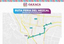 Brinda BinniBus servicio gratuito a la Feria del Mezcal