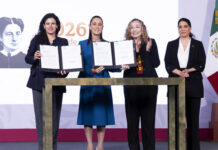 Presidenta firma y envía iniciativa de Ley General para prevenir, investigar, sancionar y reparar el daño por el delito de feminicidio
